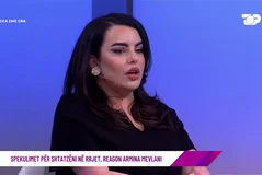 Armina Mevlani i jep fund spekulimeve për një shtatzëni të