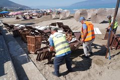 Rama publikon pamjet nga aksioni në Lungomare: Një tjetër plazh