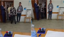 Video/ Luan Baçi nxirret jashtë qendrës së votimit nga