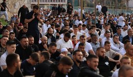 Festa e Kurban Bajramit/ Pamjet me dron nga falja e namazit në Durrës