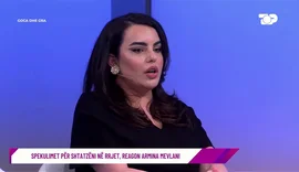 Armina Mevlani i jep fund spekulimeve për një shtatzëni të