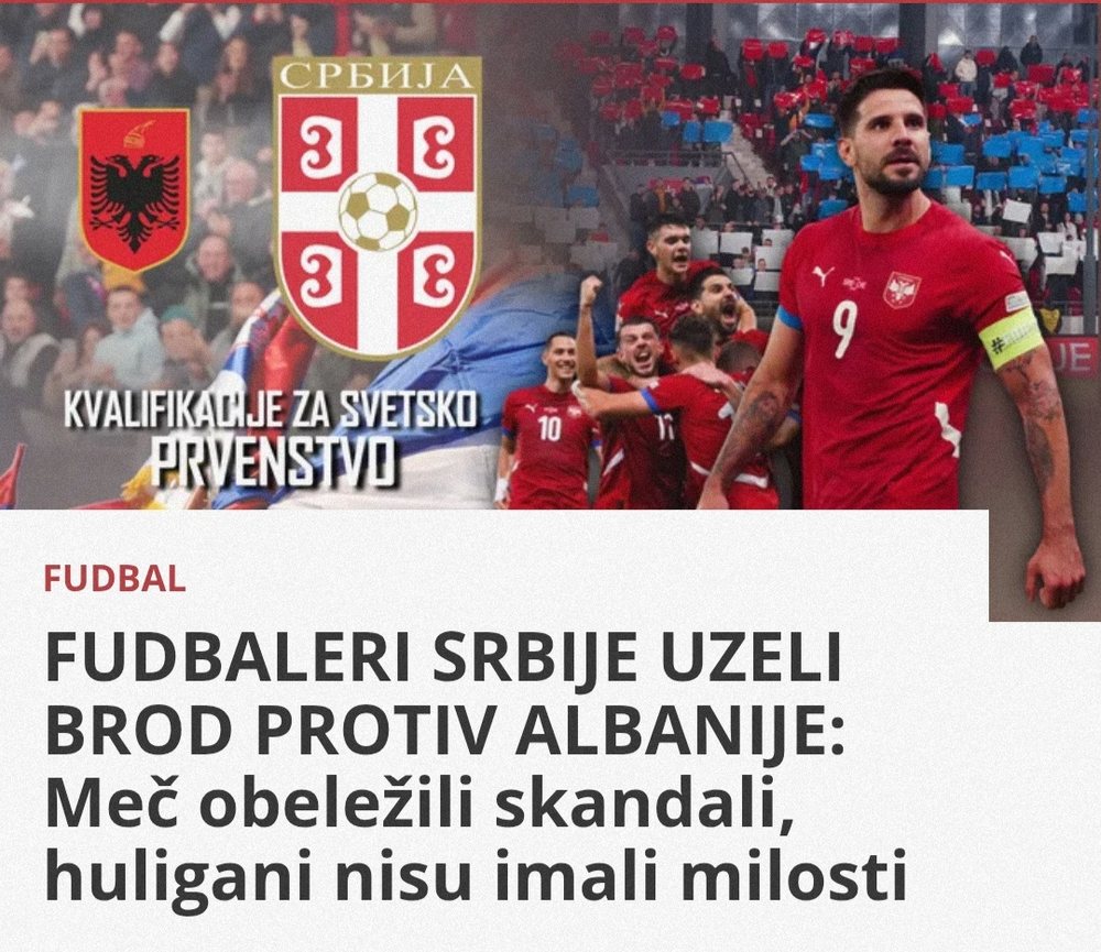 Mediat serbe harrojnë turpin e Beogradit dhe shfrenojnë