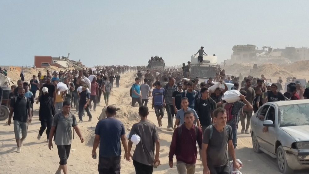 Kriza e urisë në Gaza, kilometra të tëra në
