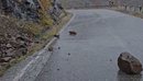 Moti i keq shkakton probleme në Kukës, rënie gurësh dhe inerte në Rrugën e Ko...