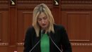 Ina Zhupa në Kuvend: Kultura me buxhet real në rënie, Tirana kryeqytet i vetë...