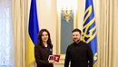 Zelensky dekoron Spiropalin në Kiev me Urdhrin e Lartë Shtetëror