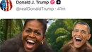 Obama reagon ndaj videos së shpërndarë nga Trump, ku e paraqet atë si majmun
