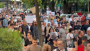 Edhe në Korçë protestë kundër projektit në Zvërnec, qytetarët mbushin Bulevar...
