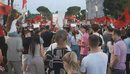 Dita e tetë, qytetarët protestë para Kryeministrisë