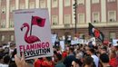 Nis dita e 16-të e protestës, qytetarët grumbullohen në sheshin “Skënderbej”...