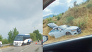 Aksident në Gjirokastër, mikrobuzi me turistë përplaset me Audi-n