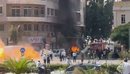Shpërthimi në Damask, tronditet hoteli i Macron, reagon pallati 
