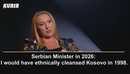  “Do e kisha spastruar etnikisht”, Kosova shpall ministren serbe person “të p...