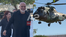 Rama mbërrin me helikopter në Vlorë, takim me banorët e Zvërnecit në Pallatin...