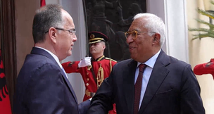 Presidenti Begaj pret Presidentin e Këshillit Evropian, Antonio Costa
