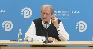 “Sulmon protestën kudo që shkon”, Berisha: As Enver Hoxha nuk mund të fliste siç foli Rama në Berlin