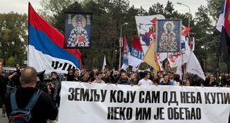 Roli i së djathtës në protestat studentore në Serbi