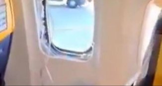 Panik në ajër në Greqi, thyhet dritarja e avionit pas defektit në motor, rrezikohen pasagjerët