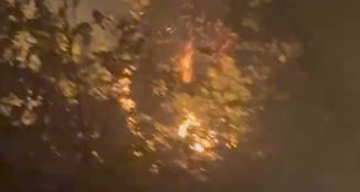 Zjarr në Gjirokastër, dy kodra marrin flakë