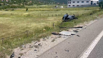 Aksident tragjik në Bulqizë-Klos, humb jetën një pasagjer dhe plagosen katër persona