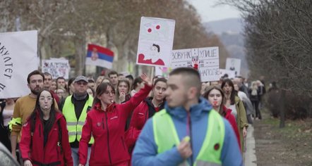 Protestat në Serbi, studentët: Vuçiç do të largohet deri në vitin 2027