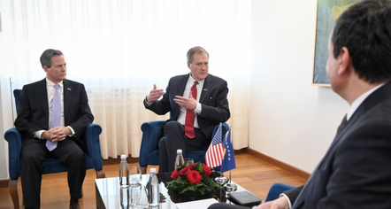 Osmani dhe Kurti bisedojnë me kongresmenët amerikanë për bashkëpunimin me SHBA-në