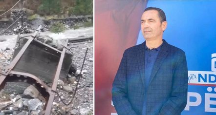 E dëmtuar prej gati dy vitesh, deputeti Isuf Çelaj thirrje Bashkisë Tropojë të riparojë urën që lidh 6 fshatra me shkollën