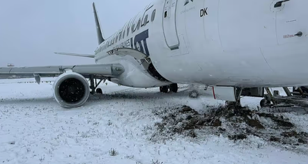 Avioni del nga pista, pezullohen fluturimet në aeroportin e Vilniusit