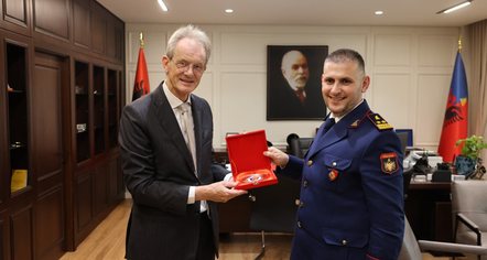 Ambasadori Vos i dorëzon Hitës letrën e homologes holandeze: Angazhim në luftën kundër krimit