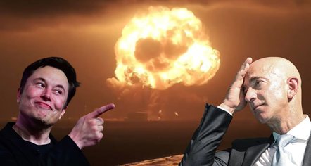 Një gabim që kushtoi 100 milionë $! Shpërthen raketa Jeff Bezos, Elon Musk bën ironi