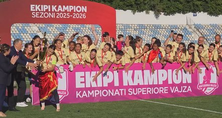 Kampione për herë të 13-të radhazi, Vllaznia mbretëresha e futbollit të vajzave në Shqipëri