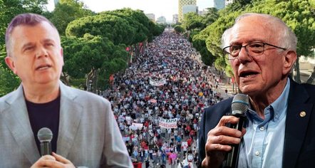 “100 mijë protestues në Shqipërinë e vogël”, Balla replikon për shifrat me Senatorin amerikan Bernie Sanders: Socialistët shokët tuaj ideologjikë, ju ftoj të na vizitoni