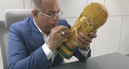  Kushton 81 mijë dollarë, Kupa e Botës më e veçantë me diamante dhe lego