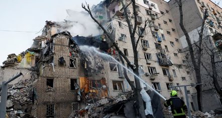 Natë sulmesh ruse me raketa e dronë mbi Kiev, viktima dhe të plagosur