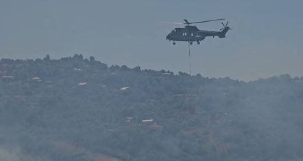 Nis ndërhyrja nga ajri për shuarjen e flakëve në Fier