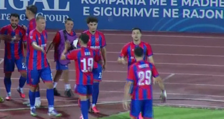 Vllaznia fiton derbin shqiptar në Conference League