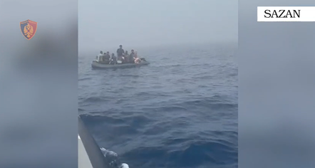 Gomonia me 11 emigrantë të paligjshëm rrezikoi mbytjen pranë Sazanit, arrestohet 43-vjeçari nga Afganistani