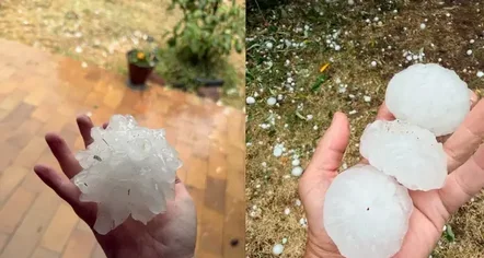  Breshër sa topi i golfit, Europa e nxehtë me mbi 40 gradë, por shi e përmbytje