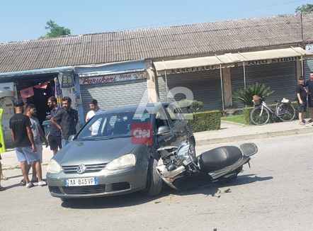 Aksident në Novoselë, një person përfundon në spital