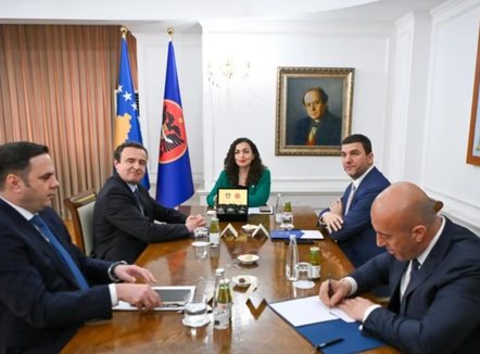 Osmani thërret liderët e partive politike në takim të premten