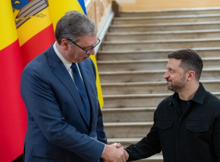 Vuçiç bisedon me Zelenskyn për “agjendën ndërkombëtare”