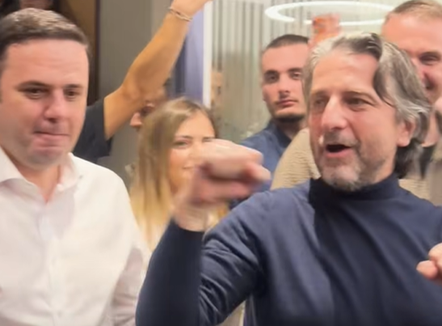 Përparim Rama shpall fitoren në Prishtinë, nis festa e përkrahësve të LDK