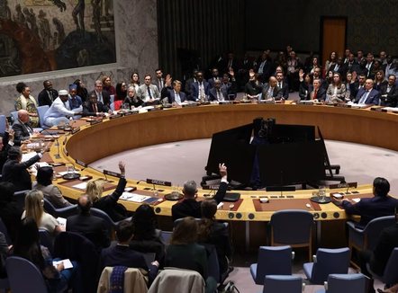 Këshilli i Sigurimit i OKB-së miraton planin e mbështetur nga SHBA për Gazën