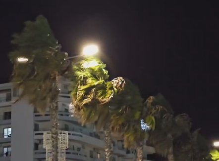 Përkeqësimi i motit, problematika me reshjet dhe erën nga veriu në jug