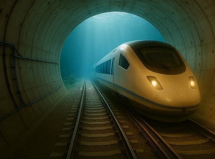 123 kilometra nën ujë, tuneli që do të përshkojë detin për 40 minuta