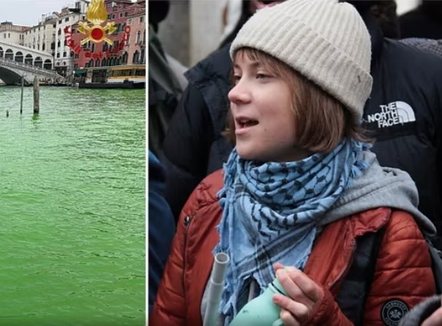 Aktivistja për mjedisin që ndoti kanalin e Venecias, nën hetim Greta Thunberg