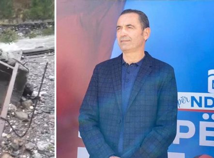 E dëmtuar prej gati dy vitesh, deputeti Isuf Çelaj thirrje Bashkisë Tropojë të riparojë urën që lidh 6 fshatra me shkollën