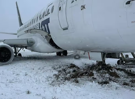 Avioni del nga pista, pezullohen fluturimet në aeroportin e Vilniusit