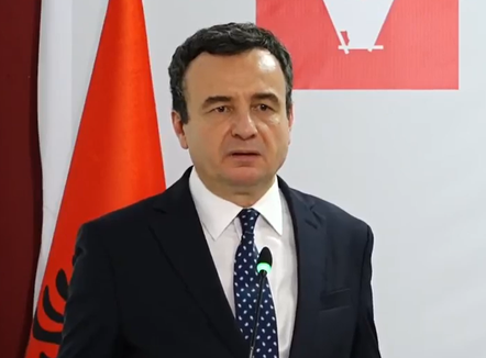 Vetëvendosje nominon Albin Kurtin për kryeministër në zgjedhjet e 28 dhjetorit
