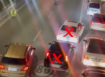 Gjobiten “të shkathëtit” që nuk mbajnë radhën në trafik